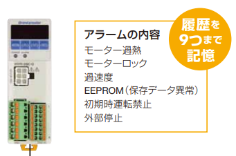 アラーム出力で信頼性を高める